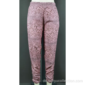 Ladies Viskose-Gewebe-gedruckte Pant